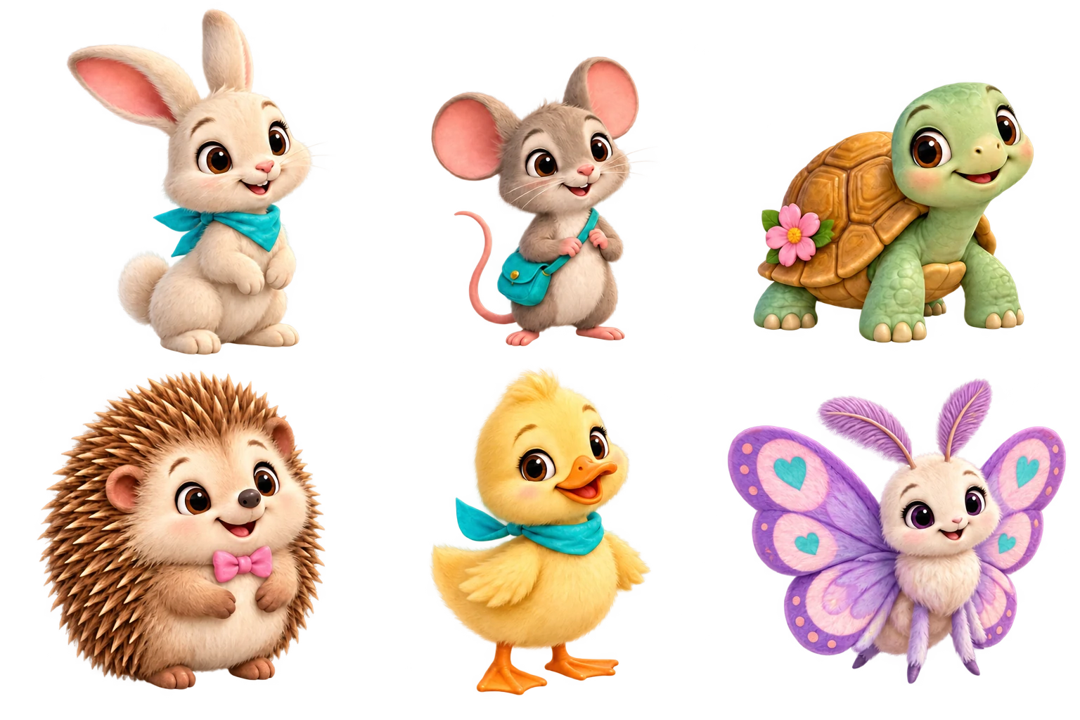 Heartwing Hollow animal friends