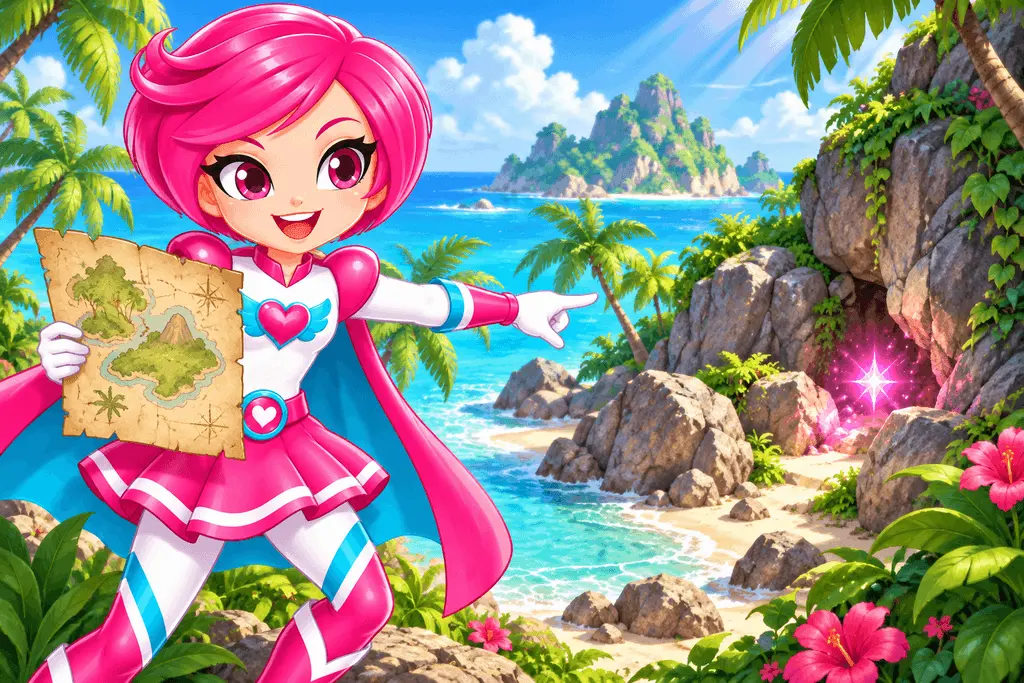Gina Heartwing adventure artwork