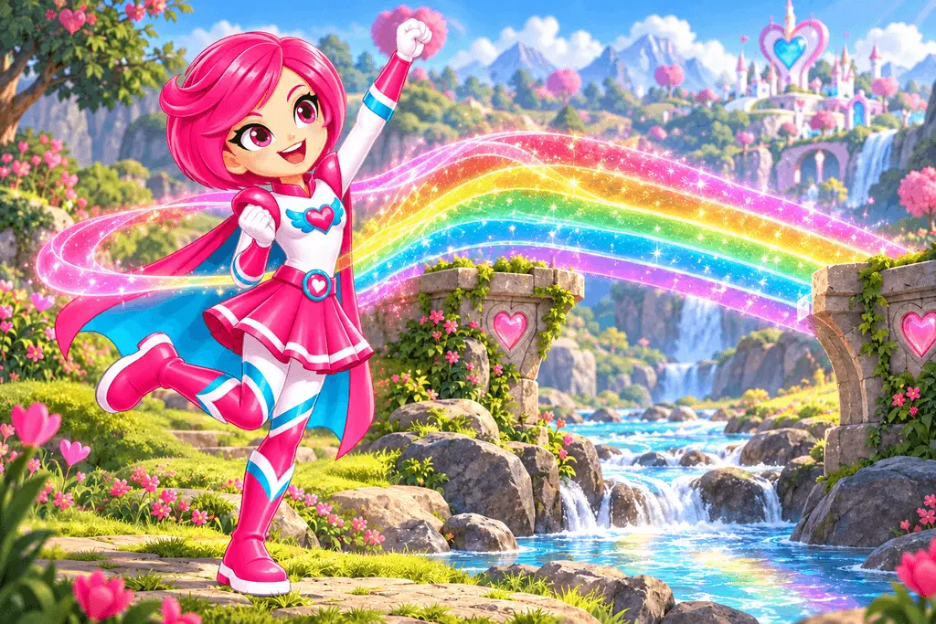 Gina Heartwing adventure artwork