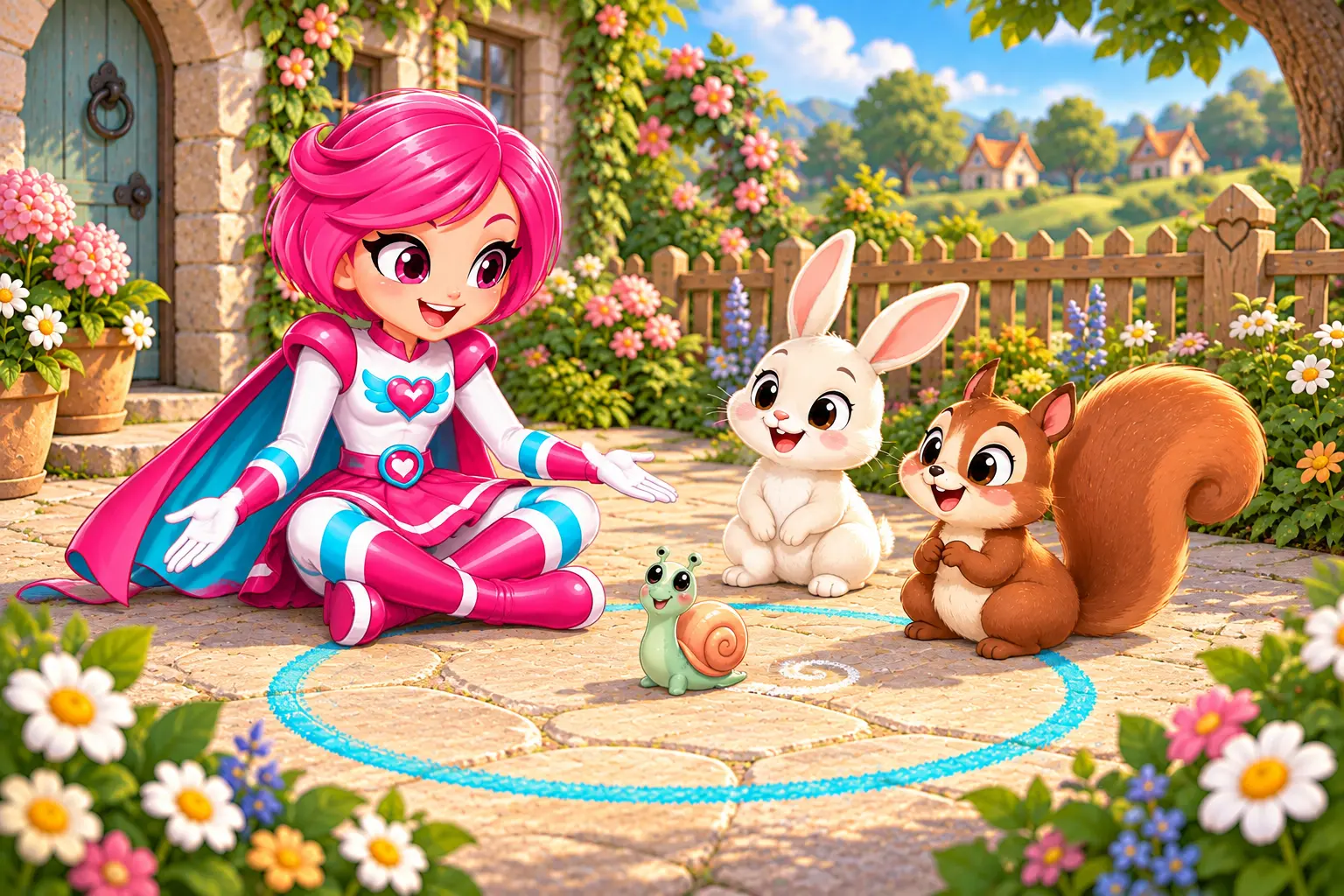 Gina Heartwing adventure artwork