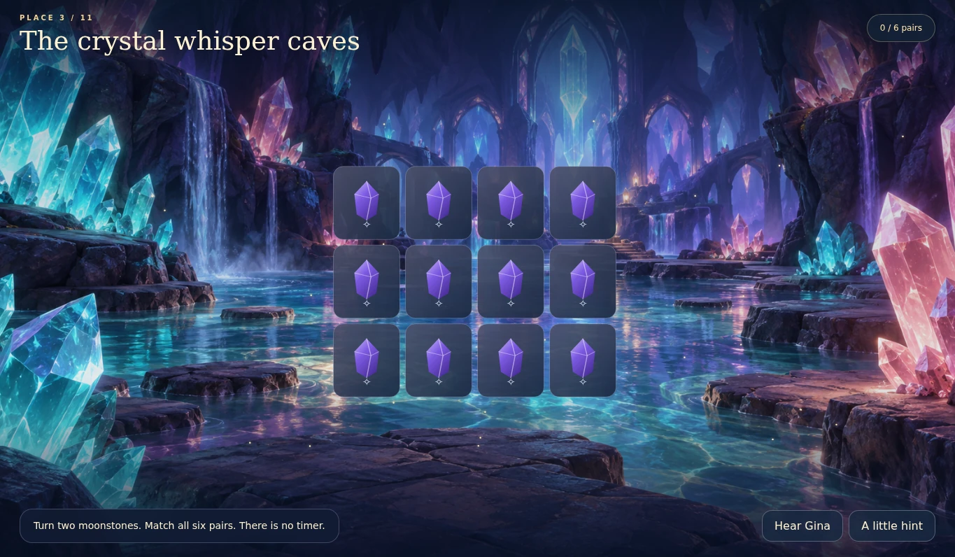 The Crystal Whisper Caves