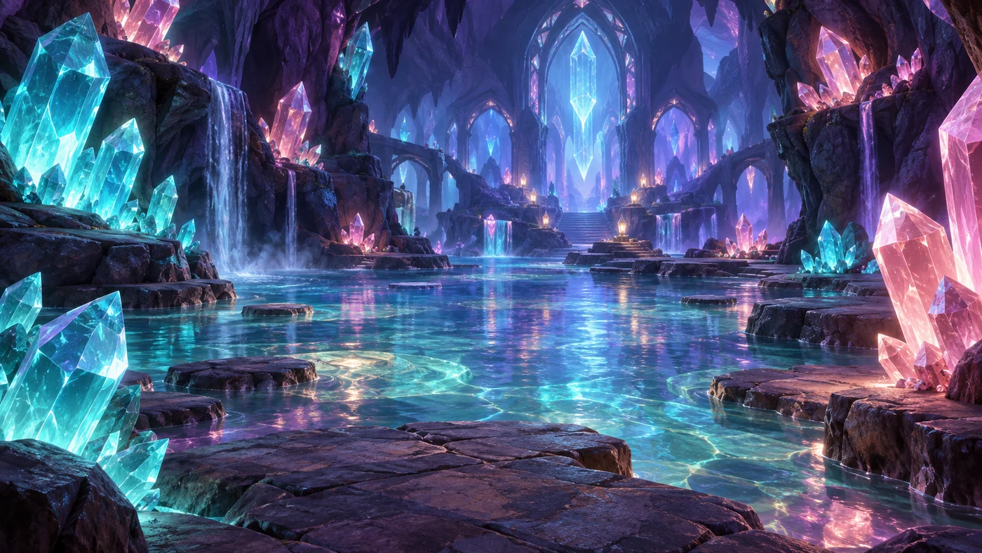 The Crystal Whisper Caves
