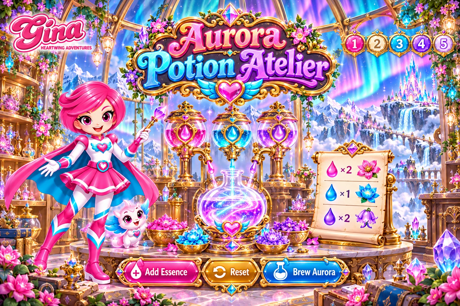 Aurora Potion Atelier game artwork